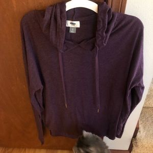 Purple hoodie